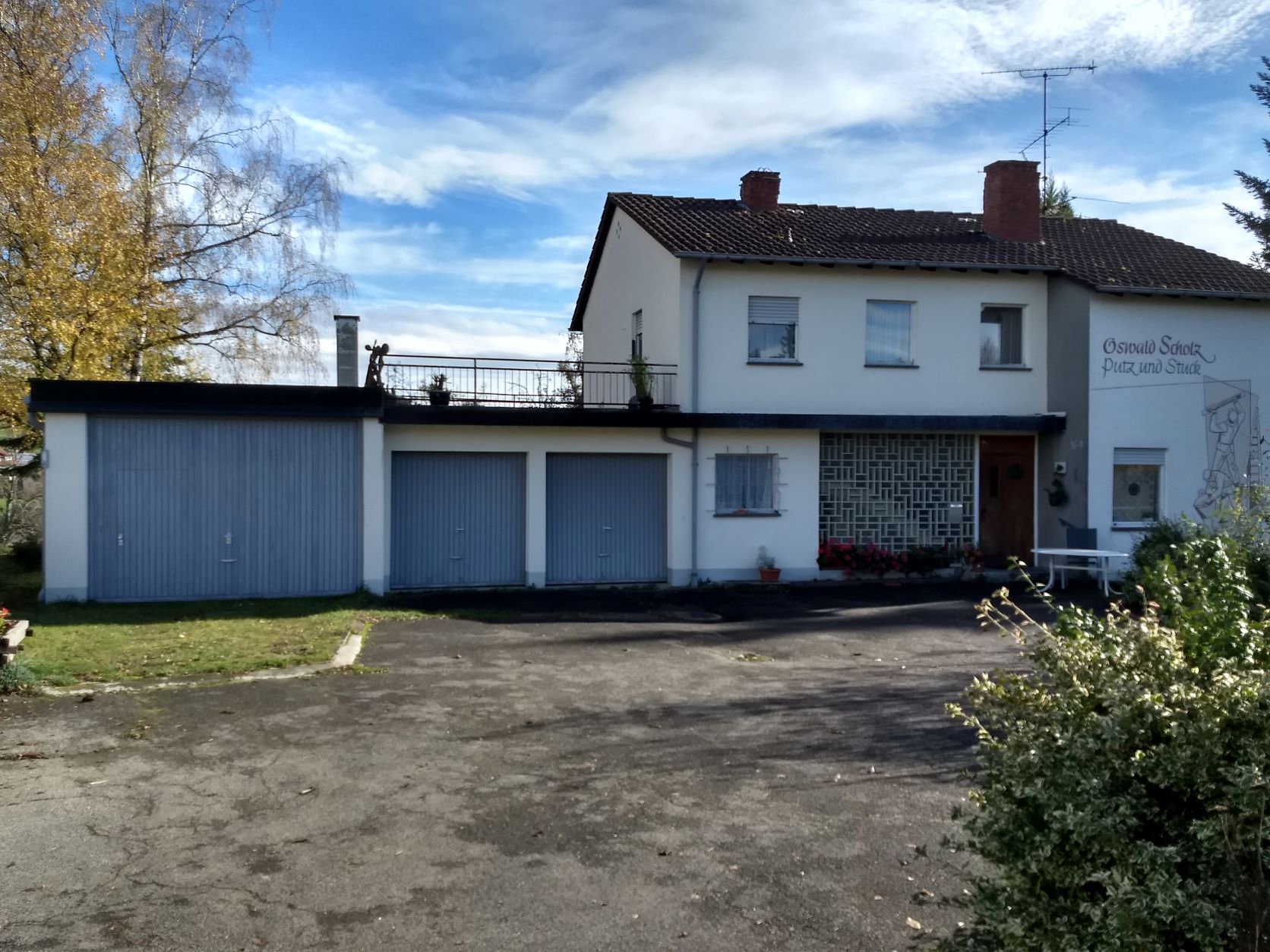 Haus Eingangsseite