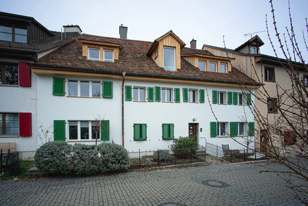 Aussenansicht Eingangsseite